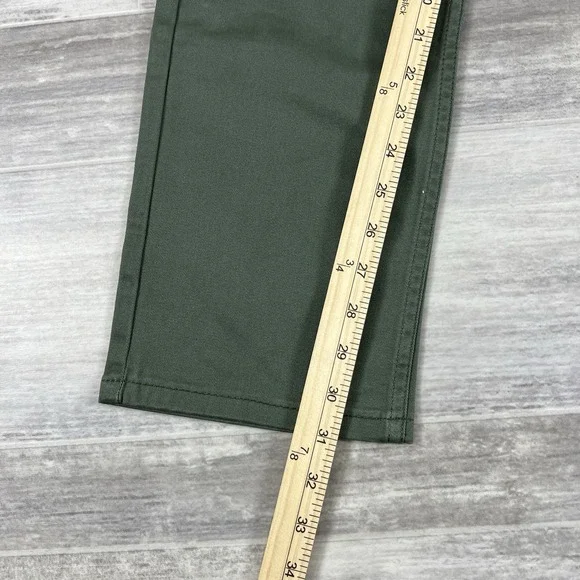 Levi's 511 Slim Fit All Seasons Tech Men's 34x32 Stretch Green Pants New - Picture 6 of 8